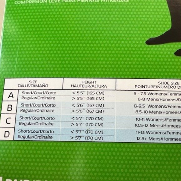 New Curad Knee high Mild Compression Hosiery Regular Black 8-15 mmHg, size Large - Picture 3 of 3